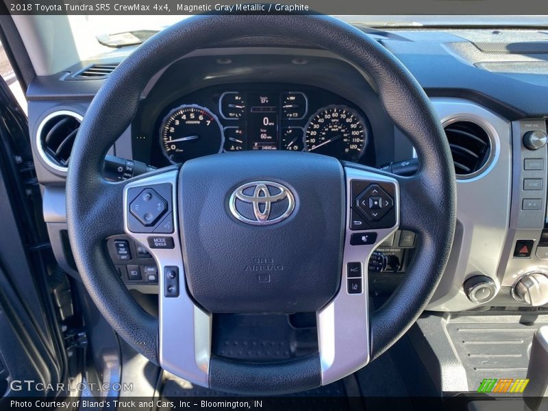 Magnetic Gray Metallic / Graphite 2018 Toyota Tundra SR5 CrewMax 4x4