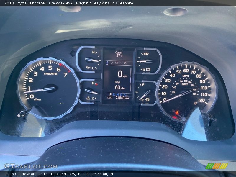 Magnetic Gray Metallic / Graphite 2018 Toyota Tundra SR5 CrewMax 4x4