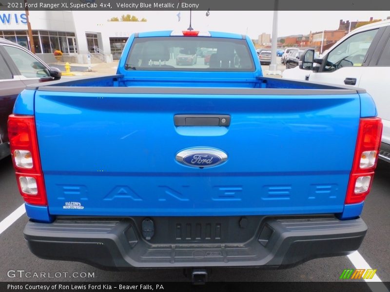 Velocity Blue Metallic / Ebony 2021 Ford Ranger XL SuperCab 4x4