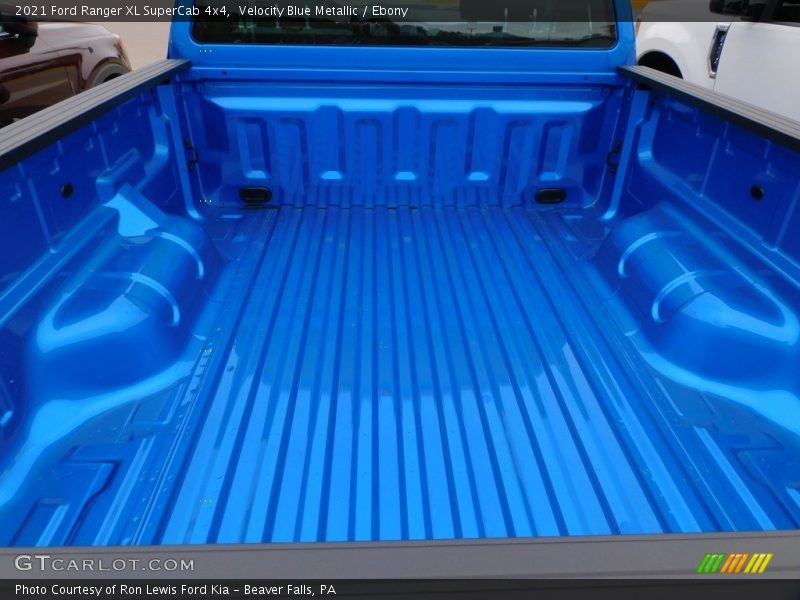 Velocity Blue Metallic / Ebony 2021 Ford Ranger XL SuperCab 4x4