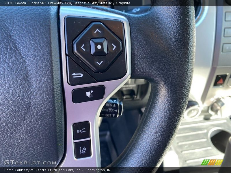 Magnetic Gray Metallic / Graphite 2018 Toyota Tundra SR5 CrewMax 4x4
