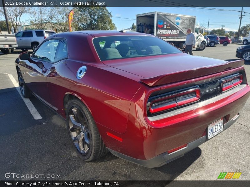 Octane Red Pearl / Black 2019 Dodge Challenger R/T
