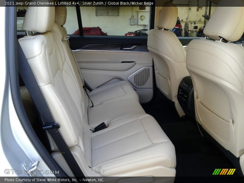 Silver Zynith / Global Black/Wicker Beige 2021 Jeep Grand Cherokee L Limited 4x4