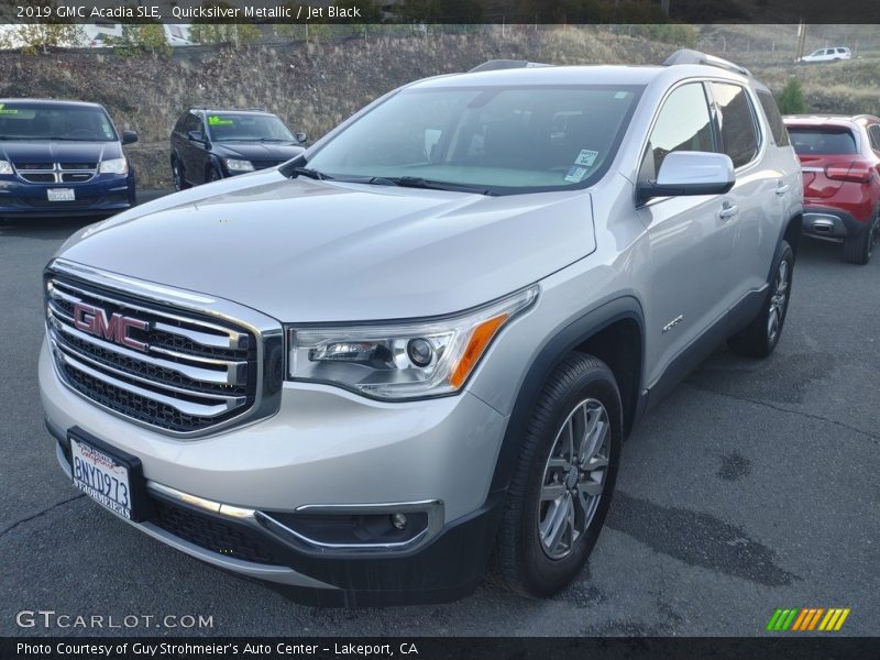 Quicksilver Metallic / Jet Black 2019 GMC Acadia SLE