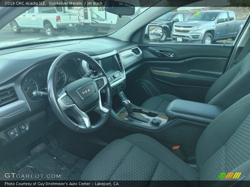 Quicksilver Metallic / Jet Black 2019 GMC Acadia SLE