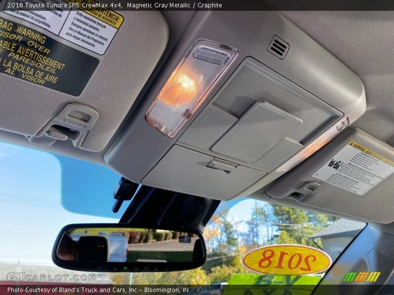 Magnetic Gray Metallic / Graphite 2018 Toyota Tundra SR5 CrewMax 4x4