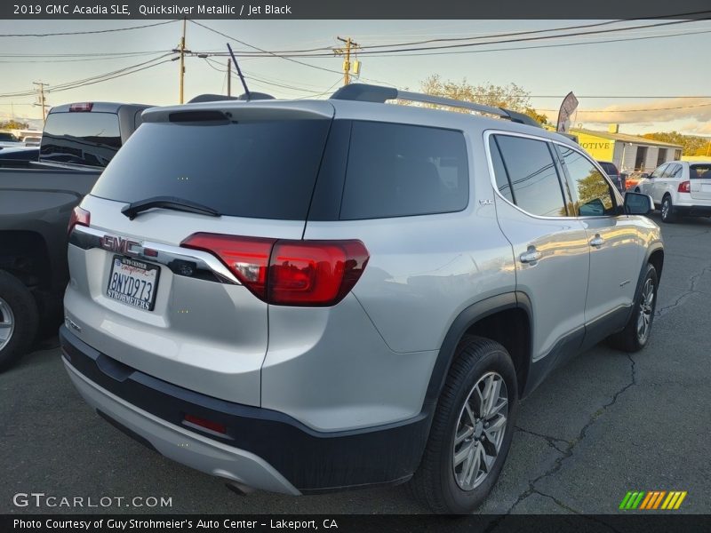 Quicksilver Metallic / Jet Black 2019 GMC Acadia SLE