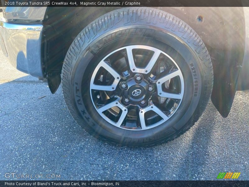 Magnetic Gray Metallic / Graphite 2018 Toyota Tundra SR5 CrewMax 4x4