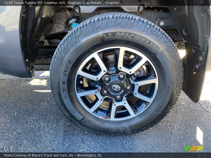 Magnetic Gray Metallic / Graphite 2018 Toyota Tundra SR5 CrewMax 4x4