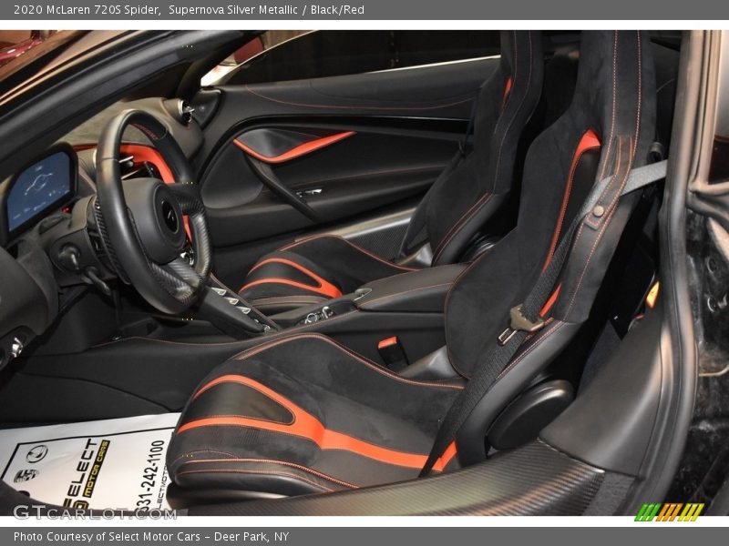  2020 720S Spider Black/Red Interior