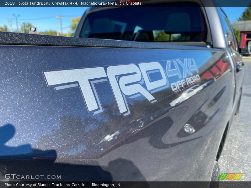 Magnetic Gray Metallic / Graphite 2018 Toyota Tundra SR5 CrewMax 4x4