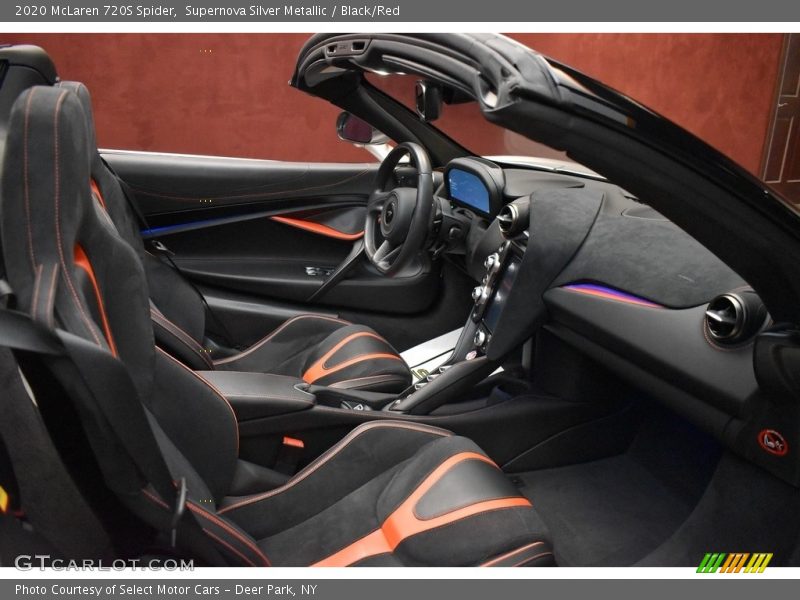 Front Seat of 2020 720S Spider