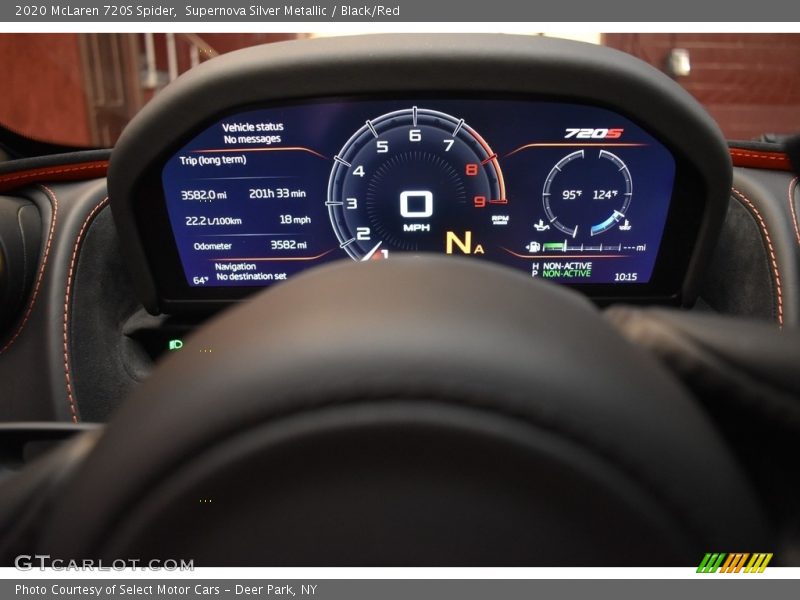  2020 720S Spider Spider Gauges