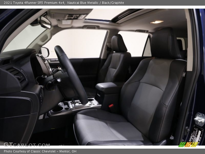 Front Seat of 2021 4Runner SR5 Premium 4x4