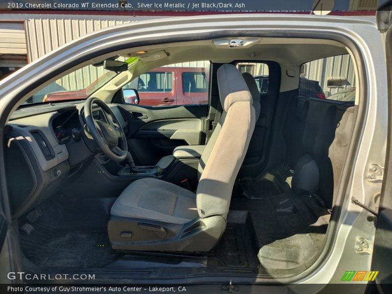 Silver Ice Metallic / Jet Black/Dark Ash 2019 Chevrolet Colorado WT Extended Cab