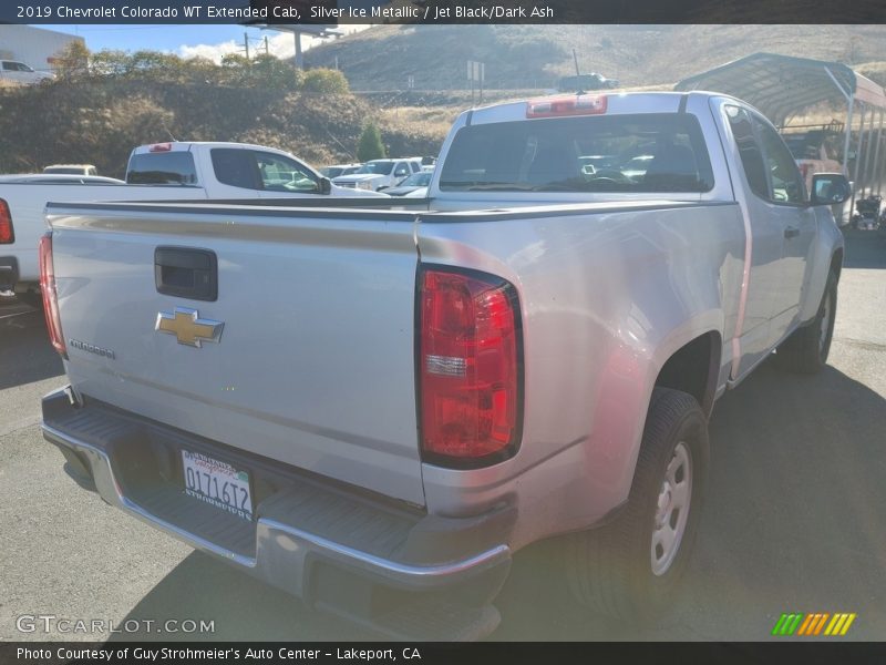 Silver Ice Metallic / Jet Black/Dark Ash 2019 Chevrolet Colorado WT Extended Cab