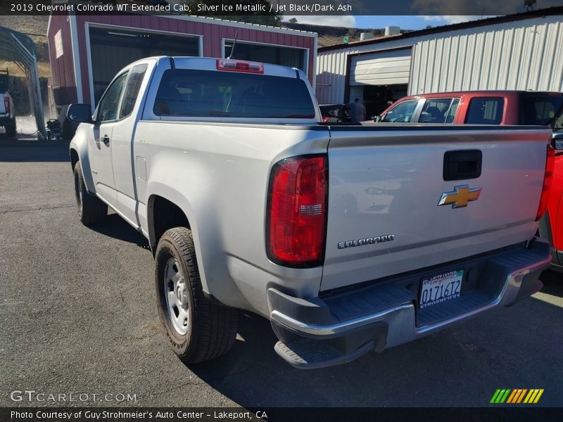 Silver Ice Metallic / Jet Black/Dark Ash 2019 Chevrolet Colorado WT Extended Cab