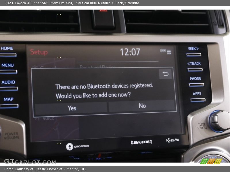 Nautical Blue Metallic / Black/Graphite 2021 Toyota 4Runner SR5 Premium 4x4