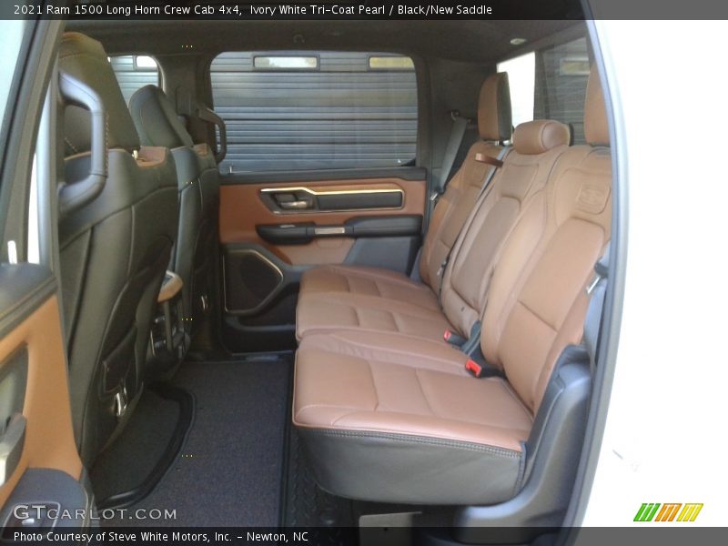 Rear Seat of 2021 1500 Long Horn Crew Cab 4x4