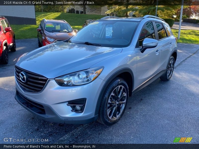 Sonic Silver Metallic / Black 2016 Mazda CX-5 Grand Touring