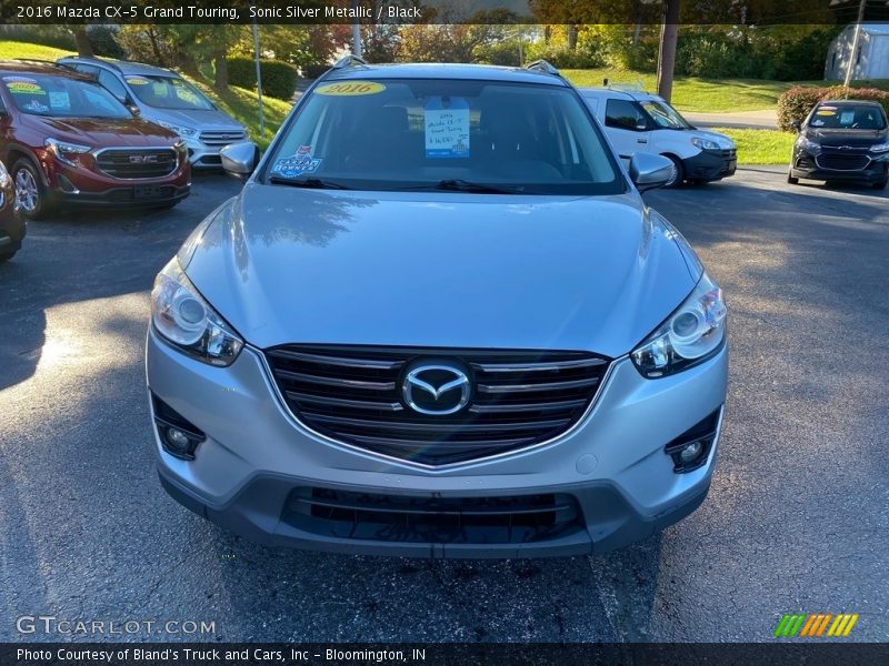 Sonic Silver Metallic / Black 2016 Mazda CX-5 Grand Touring