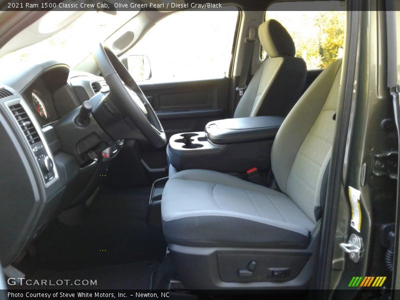 Olive Green Pearl / Diesel Gray/Black 2021 Ram 1500 Classic Crew Cab