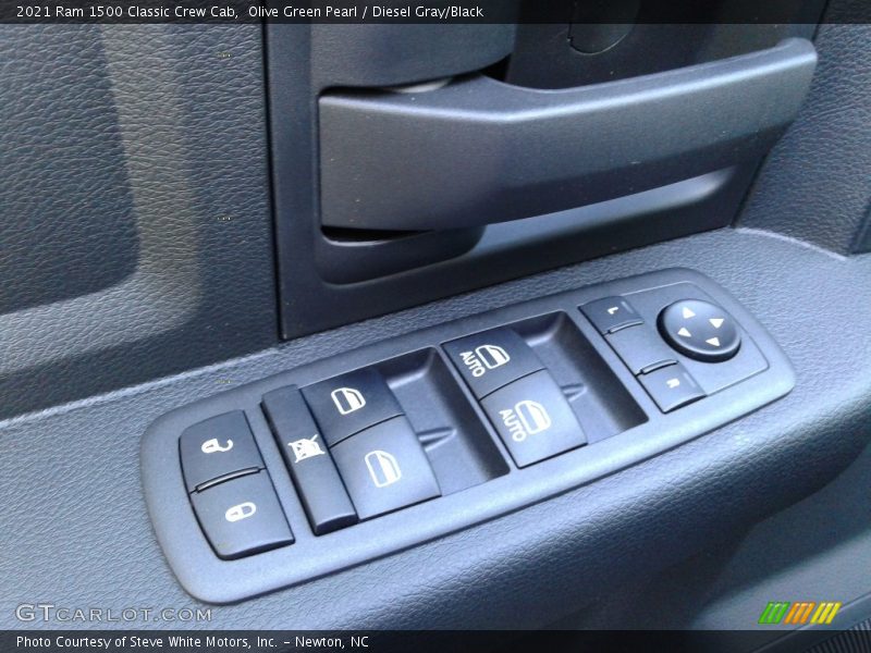 Olive Green Pearl / Diesel Gray/Black 2021 Ram 1500 Classic Crew Cab