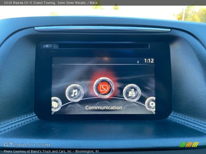 Sonic Silver Metallic / Black 2016 Mazda CX-5 Grand Touring