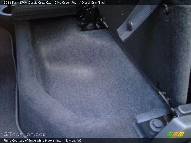 Olive Green Pearl / Diesel Gray/Black 2021 Ram 1500 Classic Crew Cab