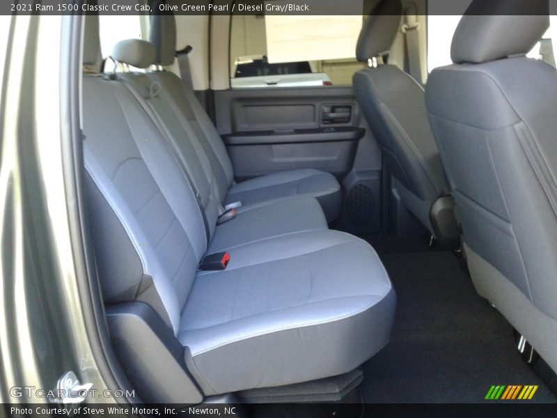 Olive Green Pearl / Diesel Gray/Black 2021 Ram 1500 Classic Crew Cab