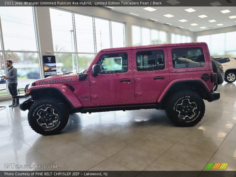  2021 Wrangler Unlimited Rubicon 4xe Hybrid Limited Edition Tuscadero Pearl