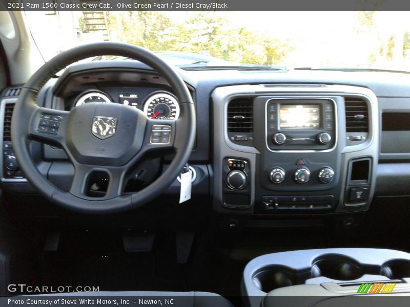 Dashboard of 2021 1500 Classic Crew Cab