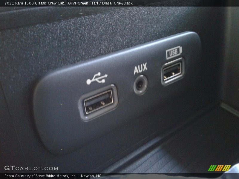 Olive Green Pearl / Diesel Gray/Black 2021 Ram 1500 Classic Crew Cab