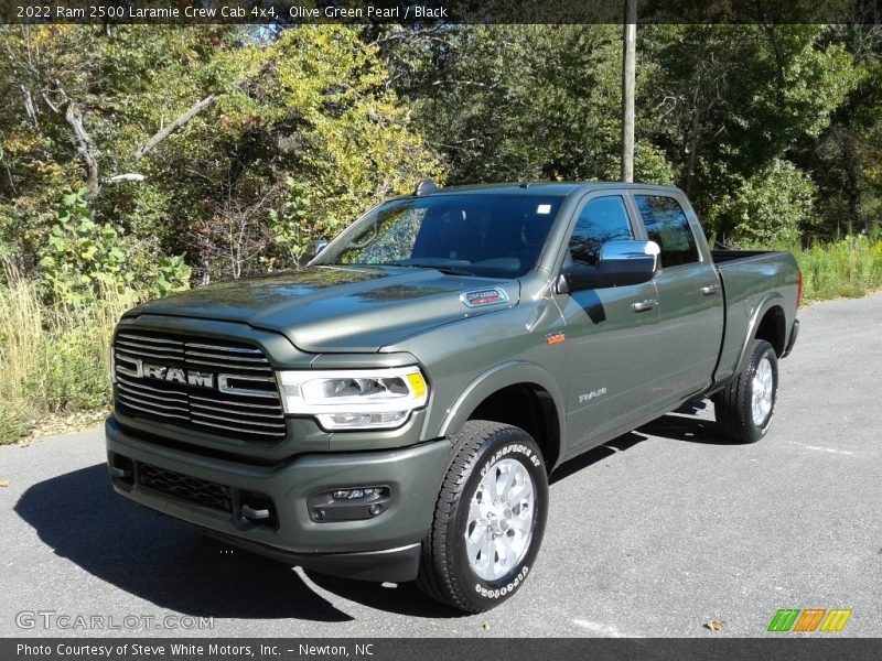Olive Green Pearl / Black 2022 Ram 2500 Laramie Crew Cab 4x4