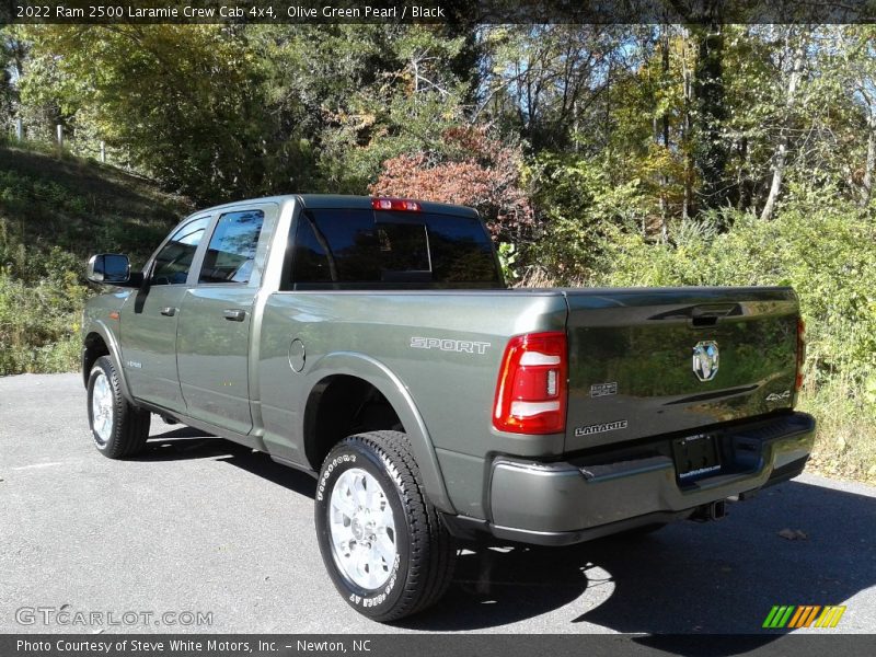 Olive Green Pearl / Black 2022 Ram 2500 Laramie Crew Cab 4x4