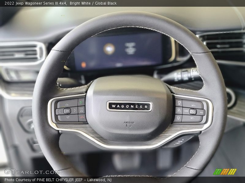  2022 Wagoneer Series III 4x4 Steering Wheel