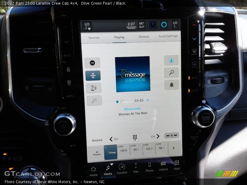 Olive Green Pearl / Black 2022 Ram 2500 Laramie Crew Cab 4x4