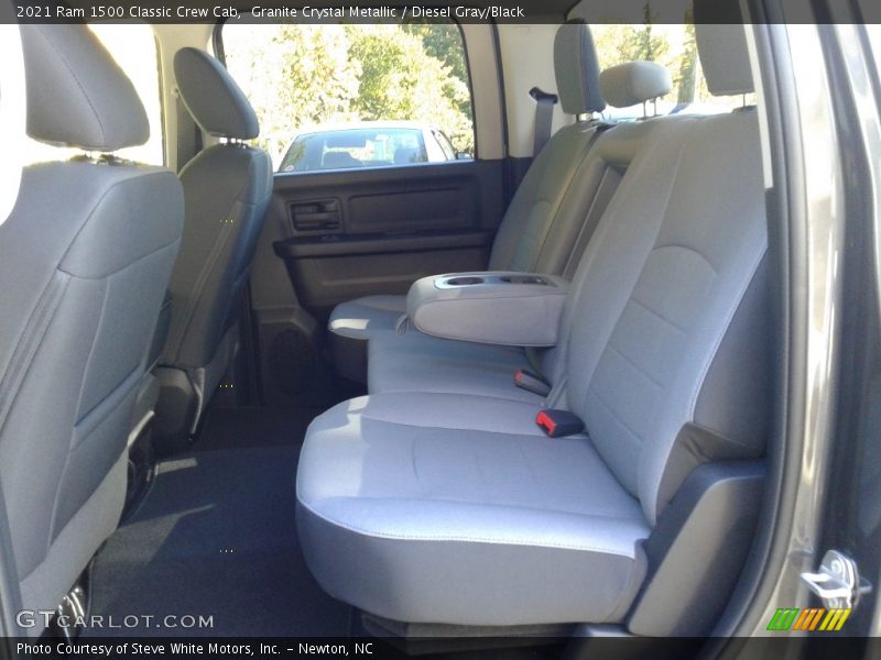 Rear Seat of 2021 1500 Classic Crew Cab