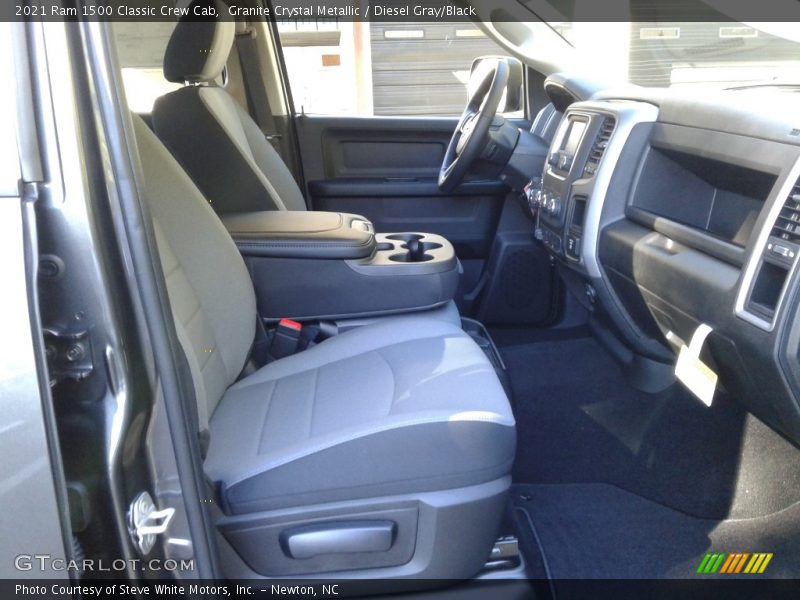 Granite Crystal Metallic / Diesel Gray/Black 2021 Ram 1500 Classic Crew Cab