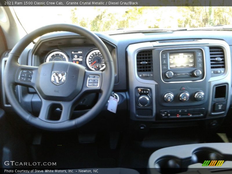 Dashboard of 2021 1500 Classic Crew Cab