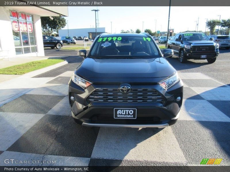 Magnetic Gray Metallic / Black 2019 Toyota RAV4 Limited