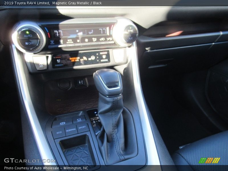 Magnetic Gray Metallic / Black 2019 Toyota RAV4 Limited