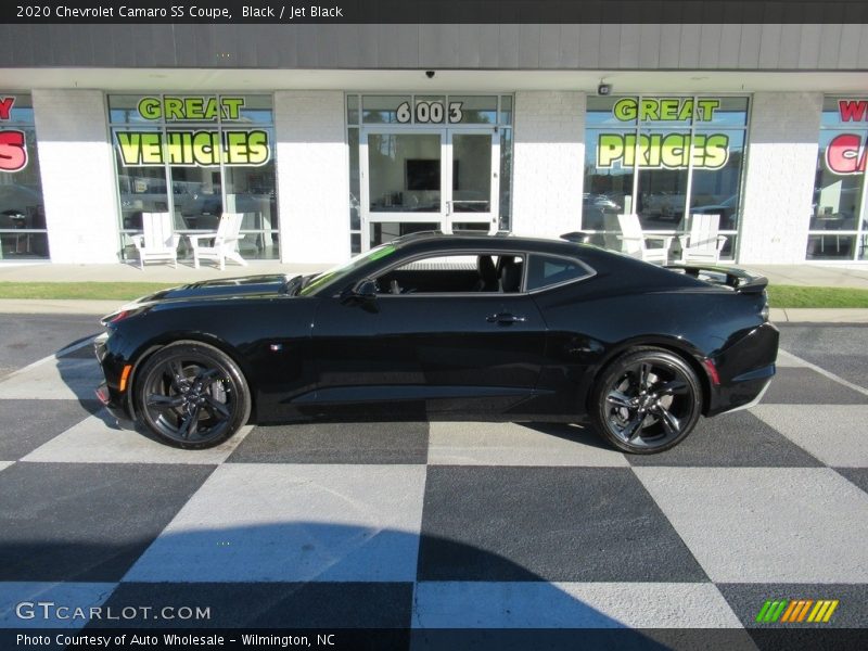 Black / Jet Black 2020 Chevrolet Camaro SS Coupe