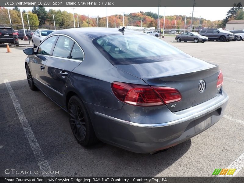 Island Gray Metallic / Black 2015 Volkswagen CC 2.0T Sport