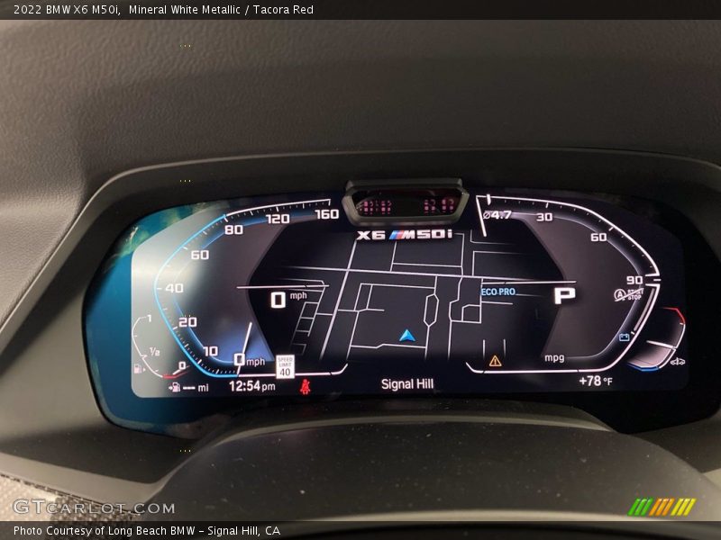 Navigation of 2022 X6 M50i