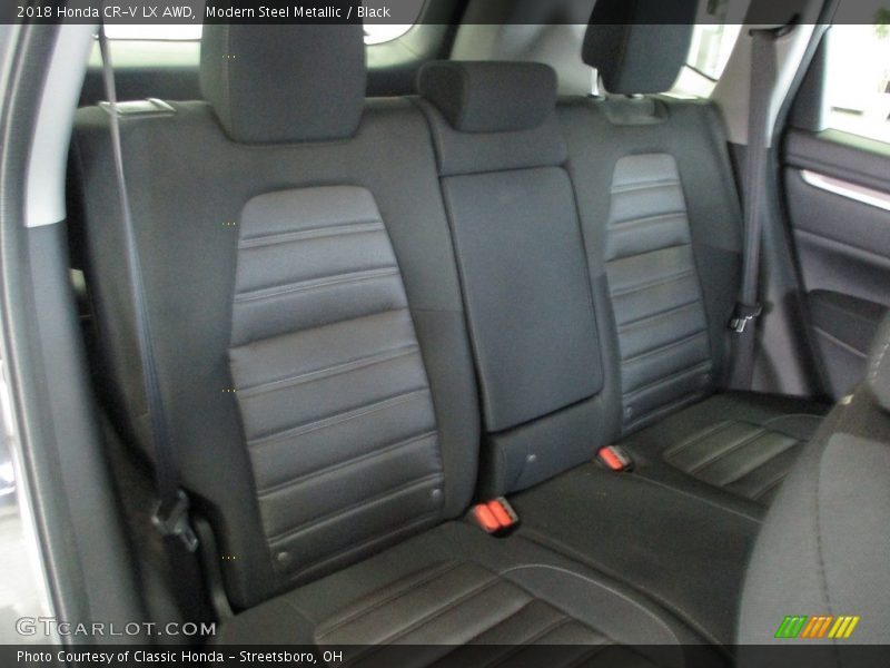 Modern Steel Metallic / Black 2018 Honda CR-V LX AWD