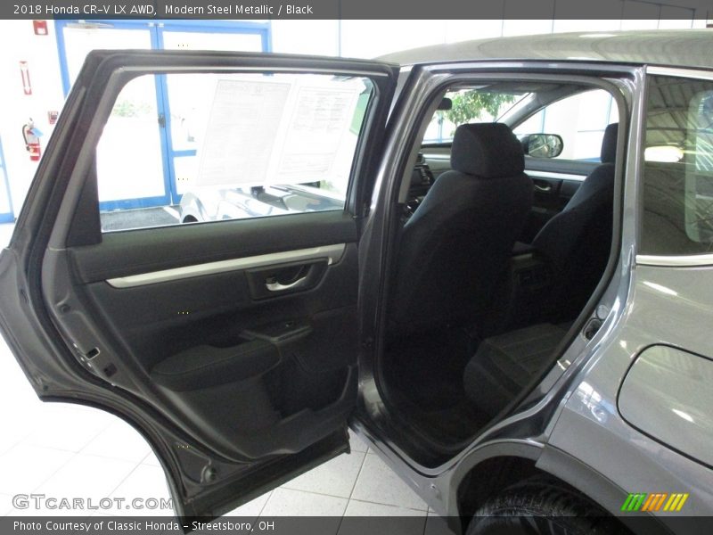 Modern Steel Metallic / Black 2018 Honda CR-V LX AWD