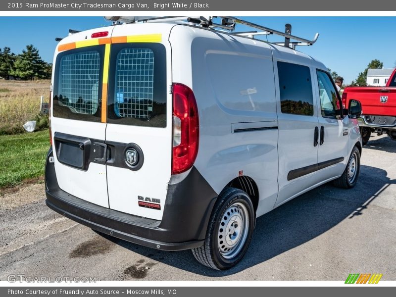 Bright White / Black 2015 Ram ProMaster City Tradesman Cargo Van