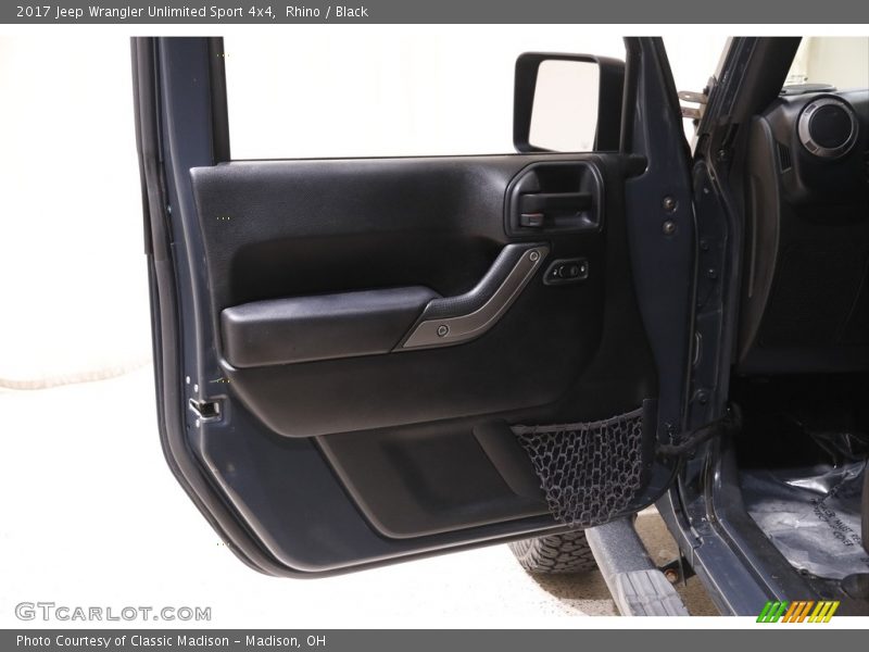 Rhino / Black 2017 Jeep Wrangler Unlimited Sport 4x4