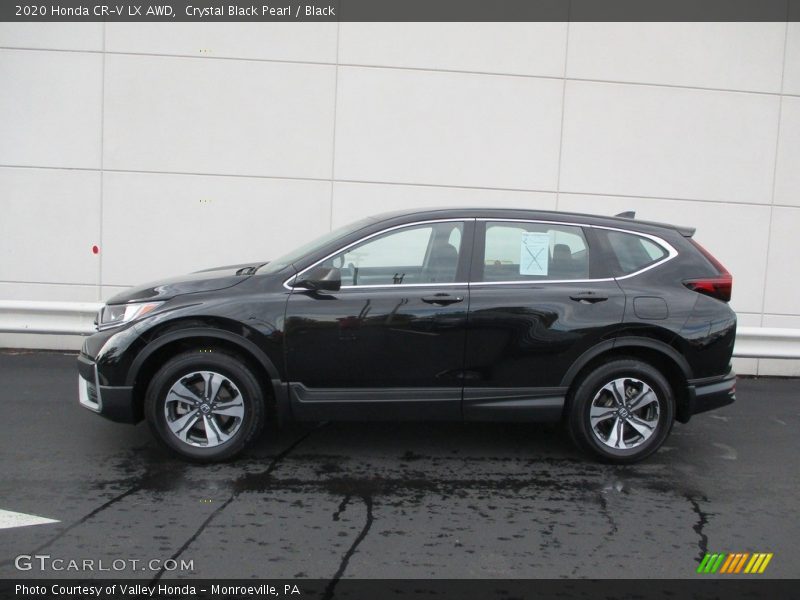 Crystal Black Pearl / Black 2020 Honda CR-V LX AWD